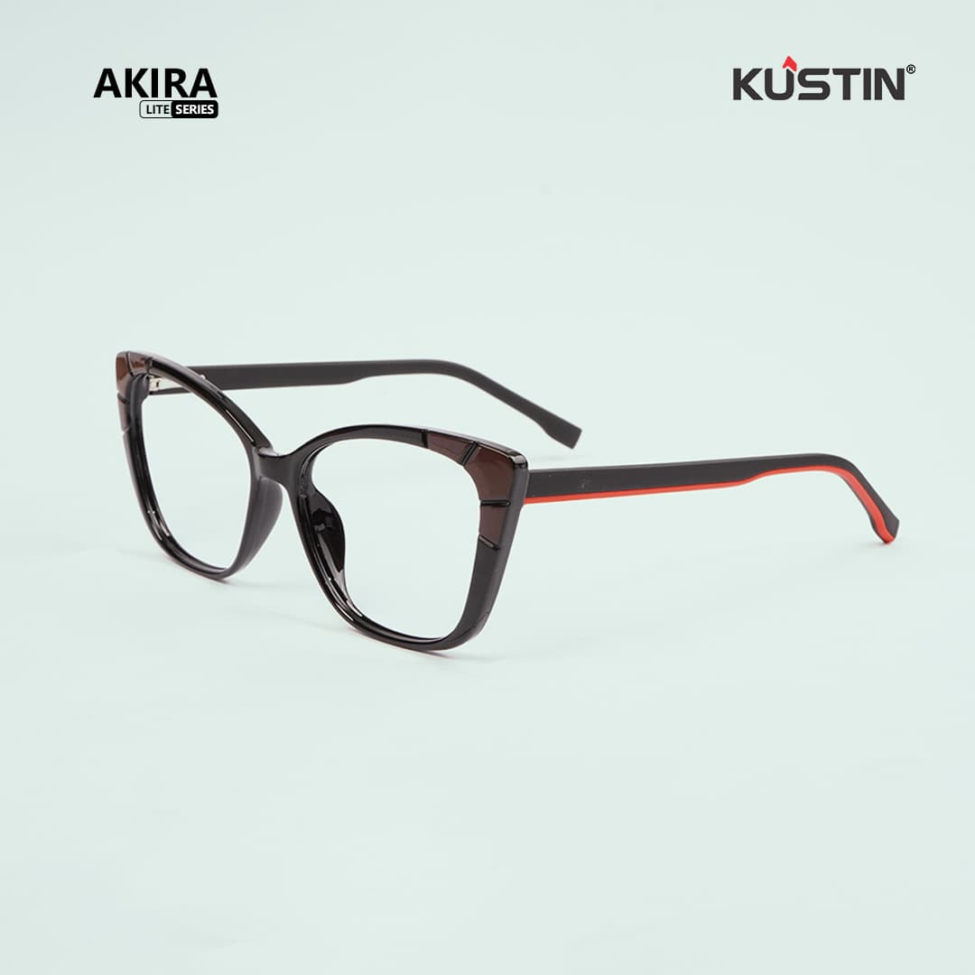 Kustin – AKIRA | Lite Series Premium Frame Unisex - BLACK