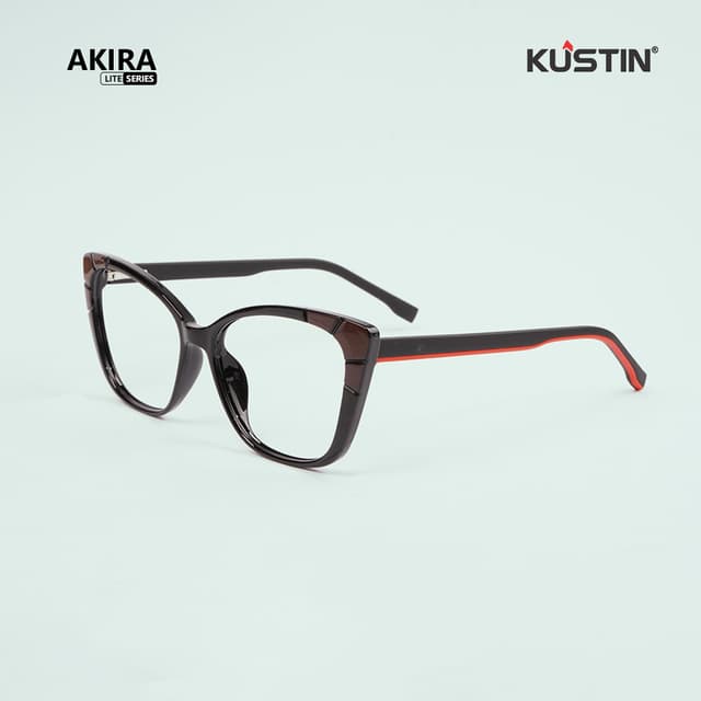 Kustin – AKIRA | Lite Series Premium Frame Unisex - BLACK