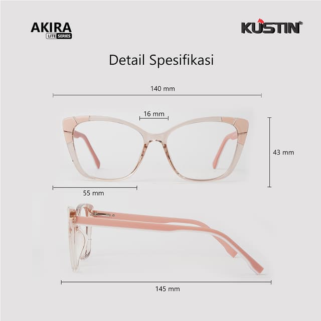 Kustin – AKIRA | Lite Series Premium Frame Unisex