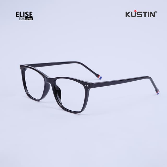 Kustin – ELISE | Lite Series Premium Frame Unisex - BLACK