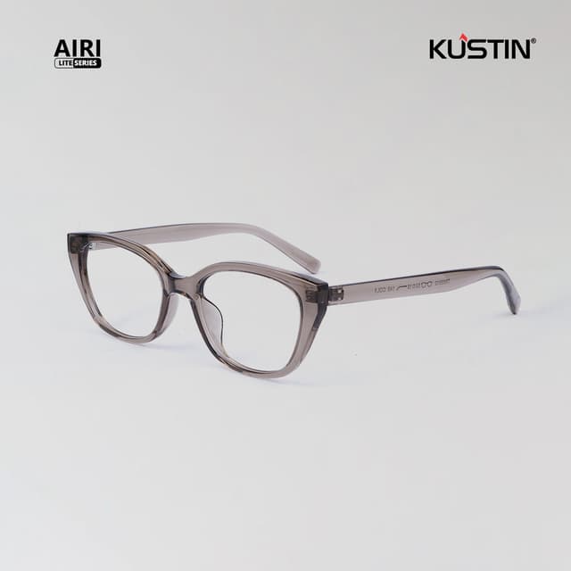 Kustin – Airi | Frame Kacamata Antiradiasi Cat Eye Premium - OLIVE