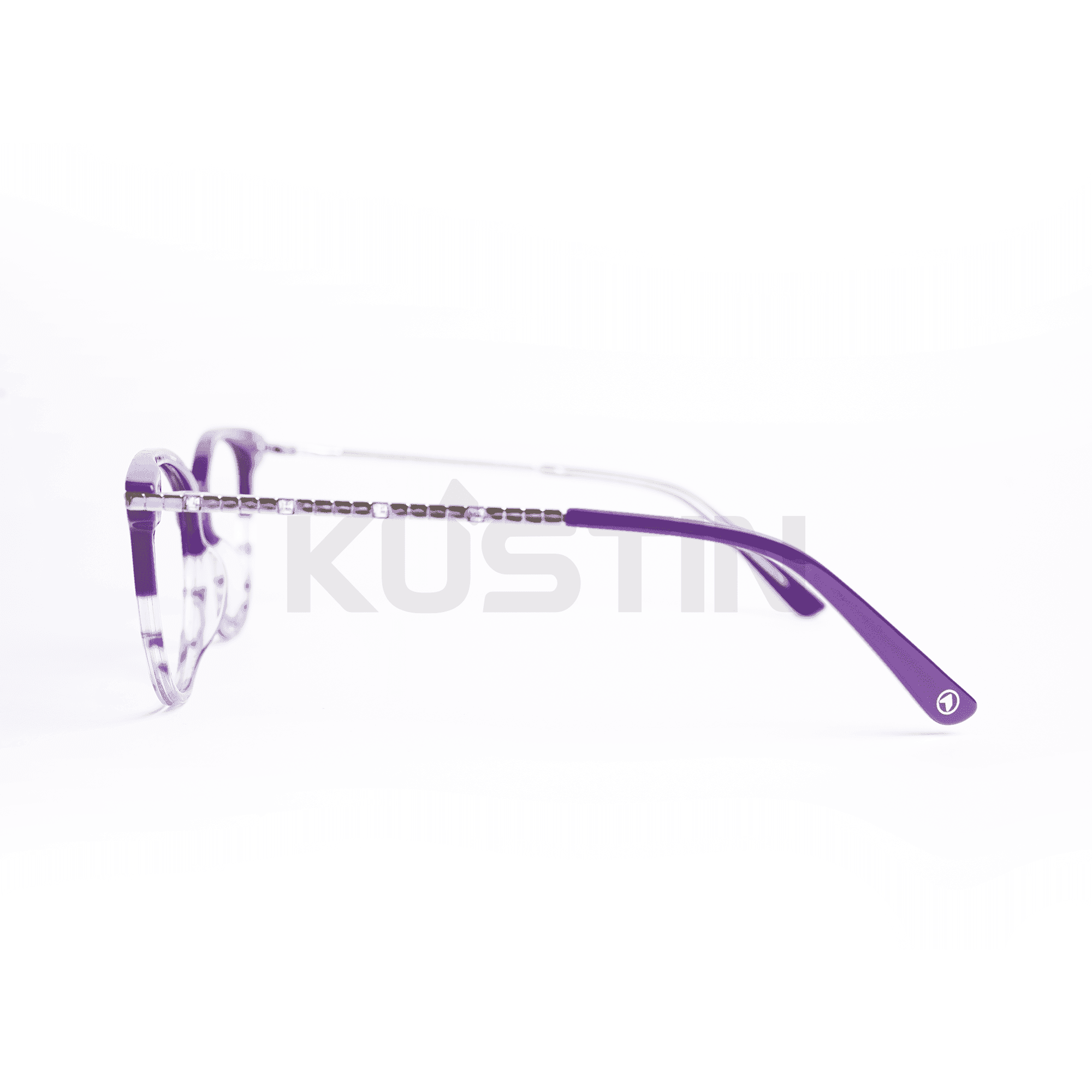 Kustin BORA | Frame Kacamata Cat Eye Elegan Unisex | Ringan Nyaman | Bisa Lensa Minus, Plus & Blue Light