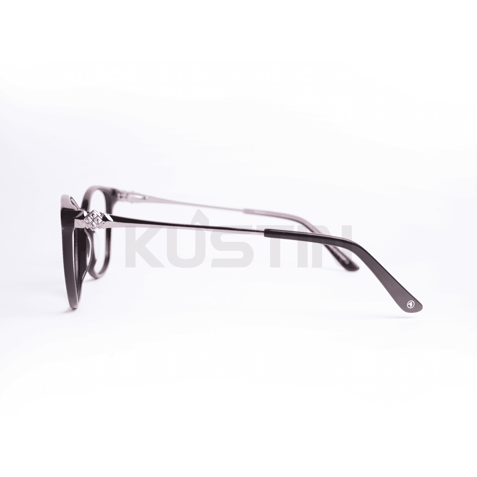 Kustin CHAE | Frame Kacamata Cat Eye Elegan Wanita | Bisa Lensa Minus Plus Silinder | Ringan & Nyaman