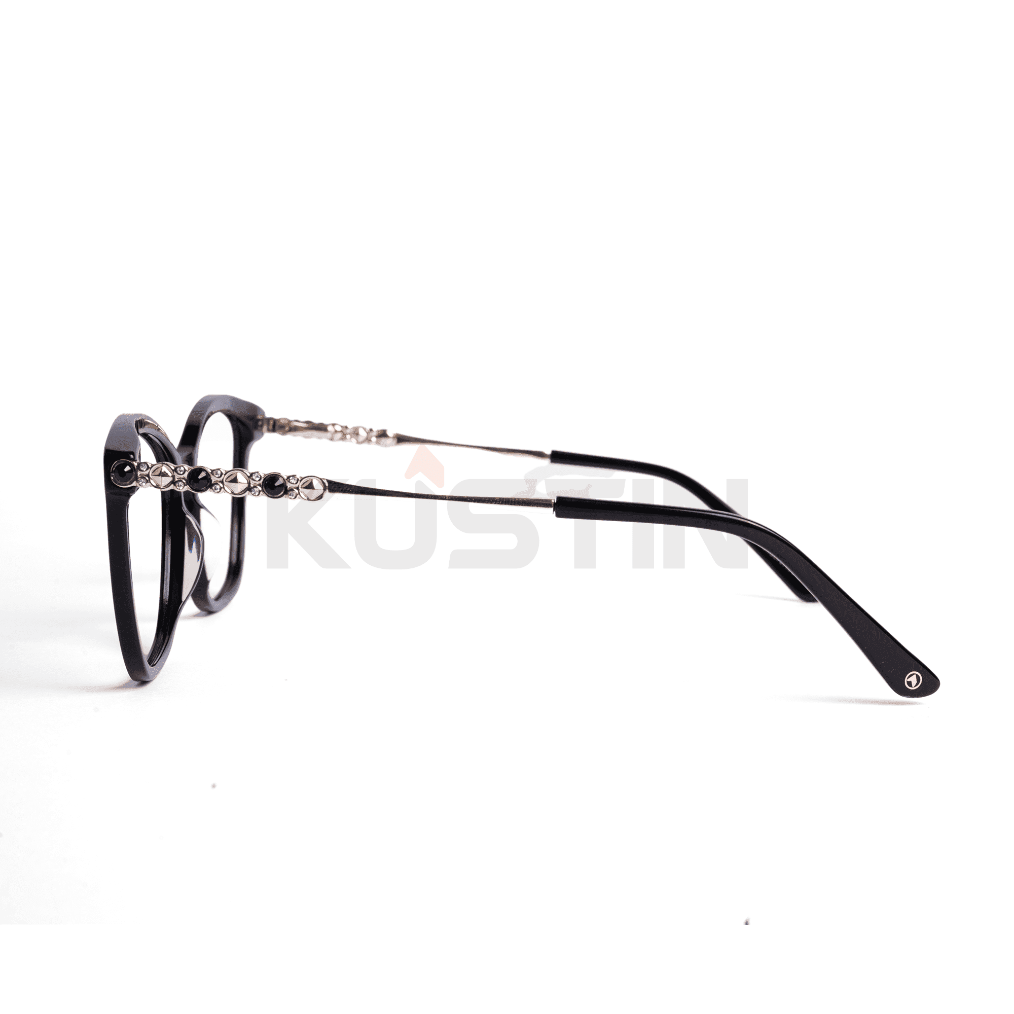 Kustin CHAN | Frame Kacamata Soft Square Unisex Premium | Bisa Lensa Minus Plus Silinder | Ringan & Nyaman