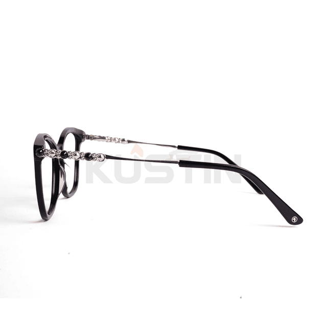 Kustin CHAN | Frame Kacamata Soft Square Unisex Premium | Bisa Lensa Minus Plus Silinder | Ringan & Nyaman
