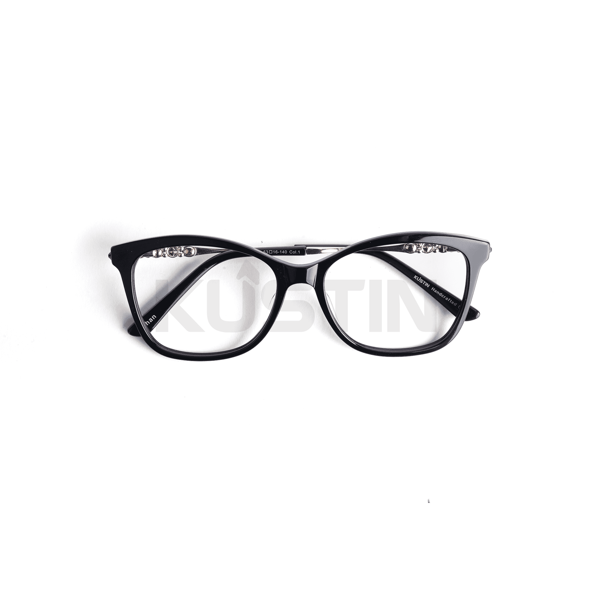 Kustin CHAN | Frame Kacamata Soft Square Unisex Premium | Bisa Lensa Minus Plus Silinder | Ringan & Nyaman