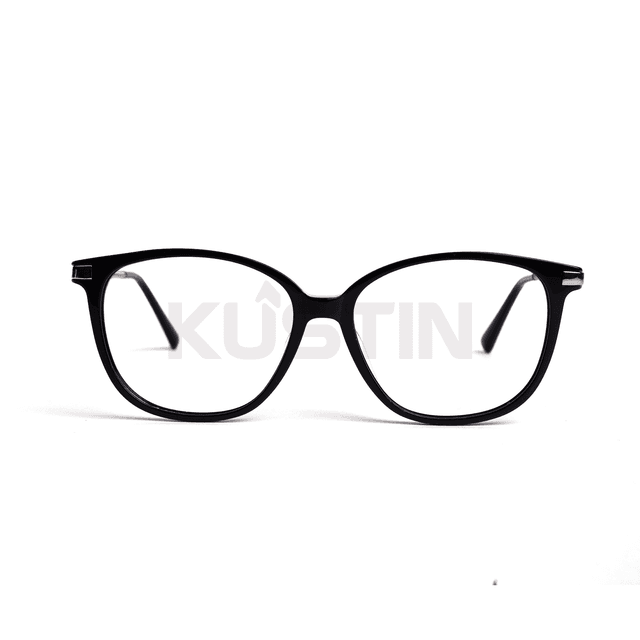 Kustin HEON | Frame Kacamata Unisex Soft Square Premium Ringan | Bisa Pasang Lensa Minus Plus Silinder