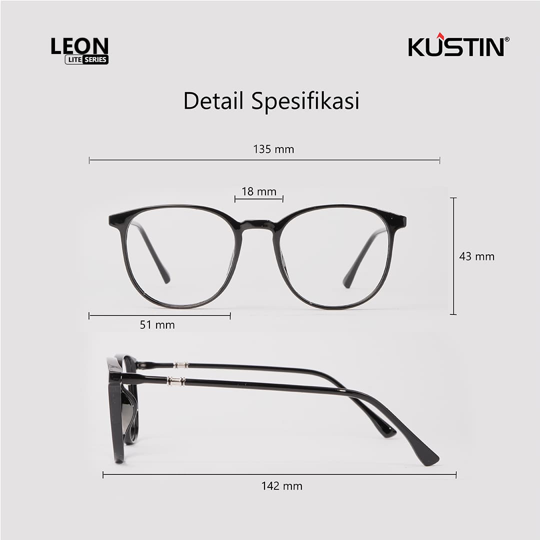 Kustin – LEON | Lite Series Premium Frame Unisex
