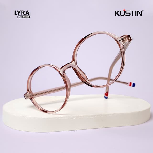 Kustin – LYRA | Kacamata Bulat Wanita Korean Style