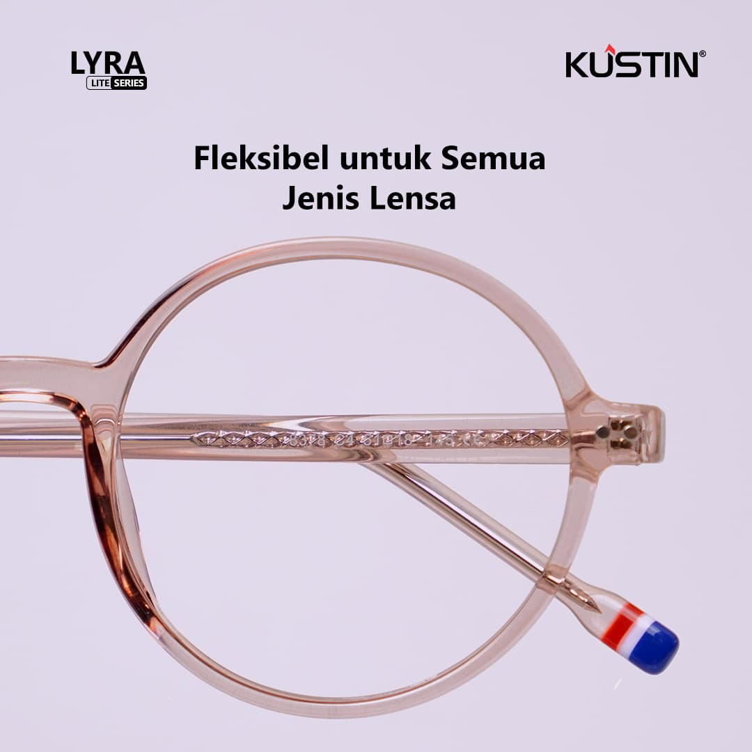 Kustin – LYRA | Kacamata Bulat Wanita Korean Style