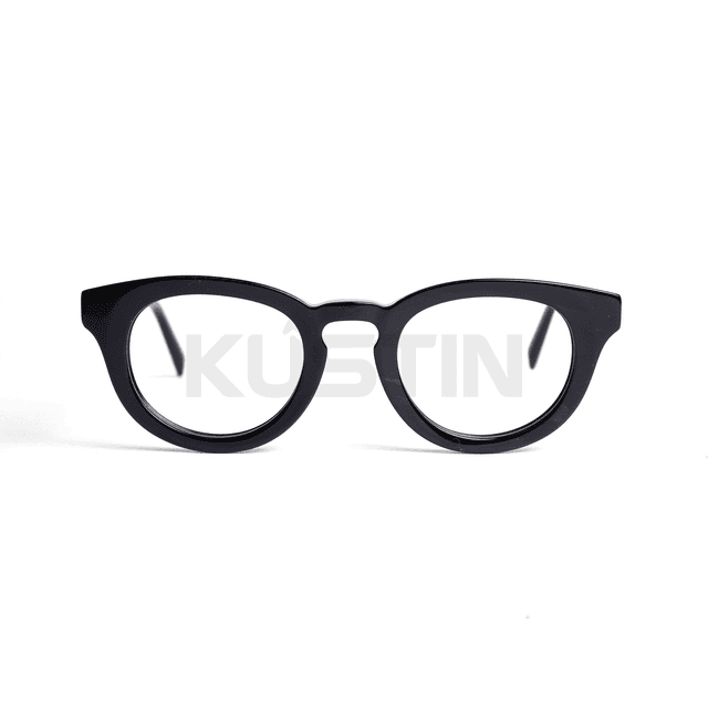 Kustin – MIJI | Frame Kacamata Round Unisex Ringan Elegan | Bisa Pasang Lensa Minus Plus Silinder