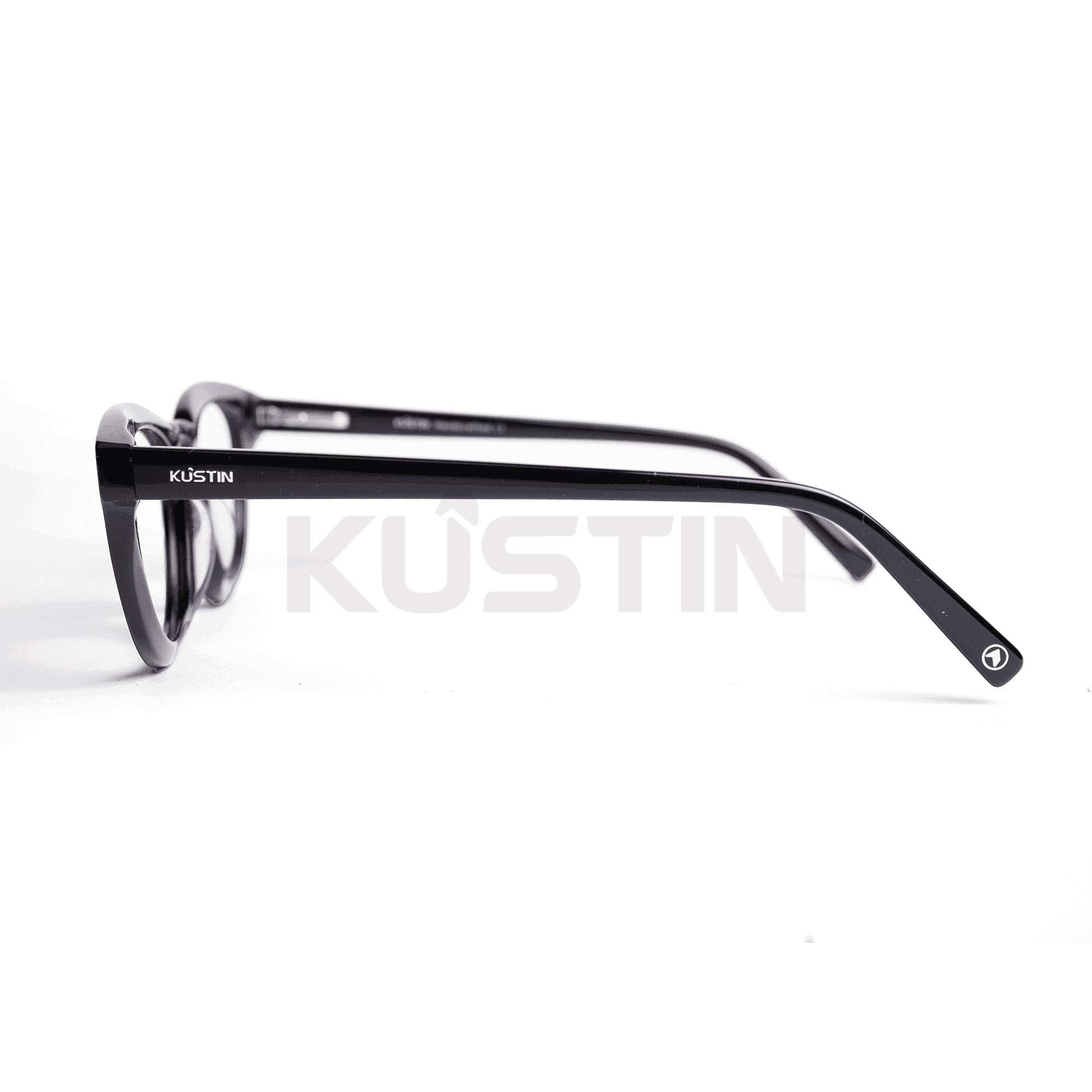 Kustin – MIJI | Frame Kacamata Round Unisex Ringan Elegan | Bisa Pasang Lensa Minus Plus Silinder
