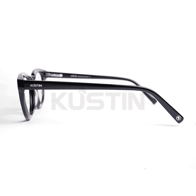 Kustin – MIJI | Frame Kacamata Round Unisex Ringan Elegan | Bisa Pasang Lensa Minus Plus Silinder
