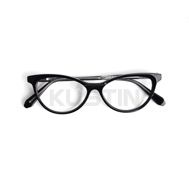 Kustin – MISOO | Frame Kacamata Cat Eye Wanita Elegan Stylish | Bisa Lensa Minus Plus Silinder