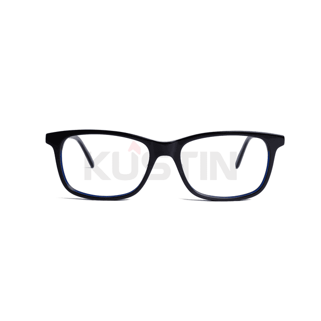 Kustin – SEOK | Frame Kacamata Square Elegan Unisex | Bisa Lensa Minus Plus Silinder