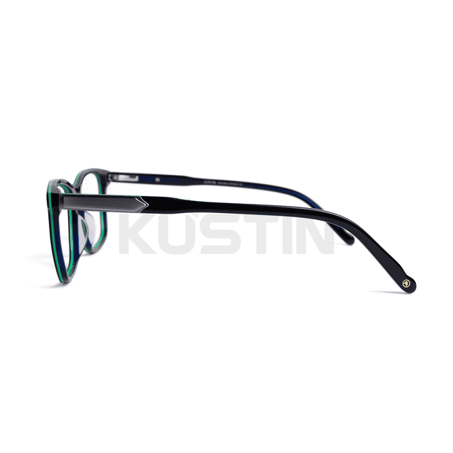 Kustin – SEOK | Frame Kacamata Square Elegan Unisex | Bisa Lensa Minus Plus Silinder
