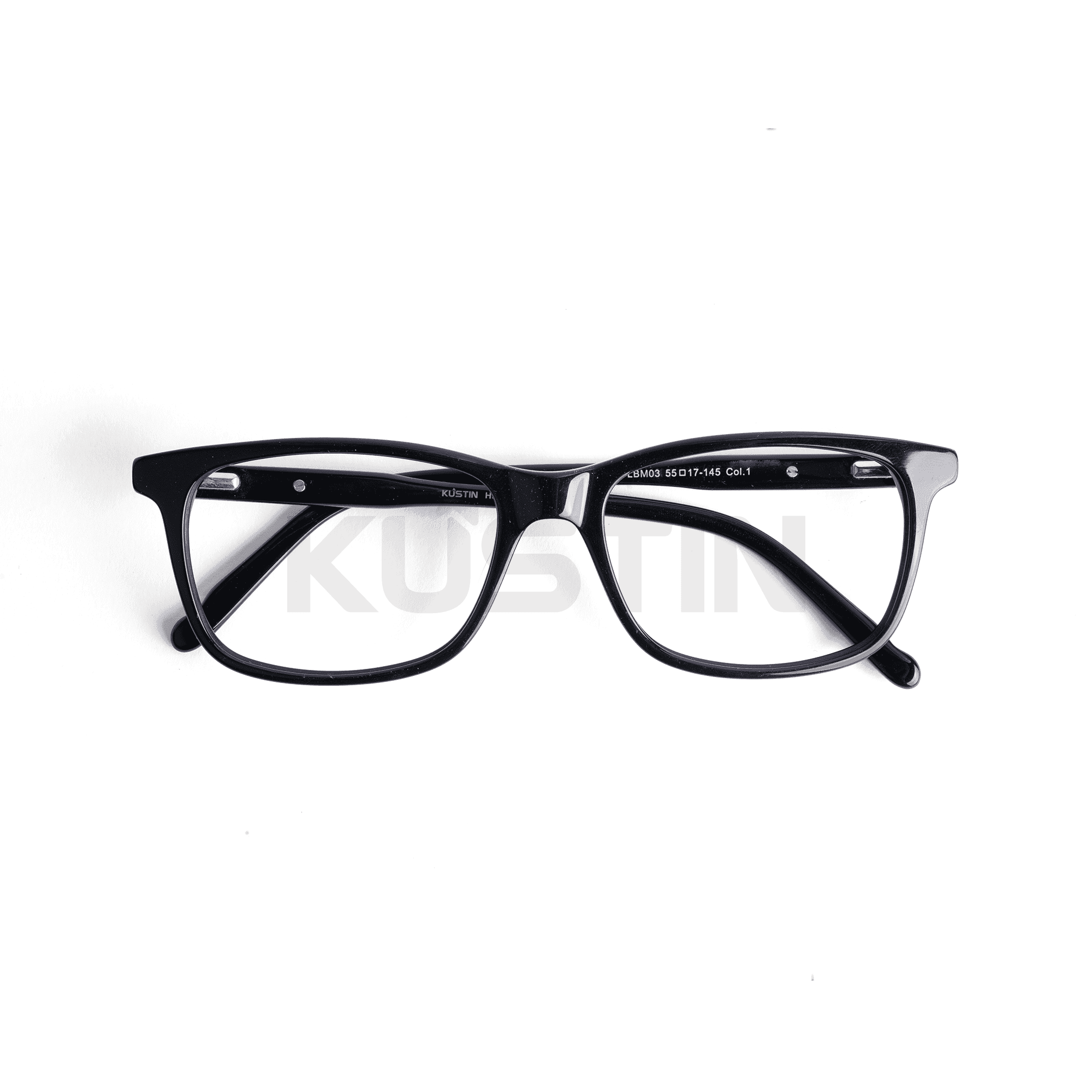Kustin – SEOK | Frame Kacamata Square Elegan Unisex | Bisa Lensa Minus Plus Silinder
