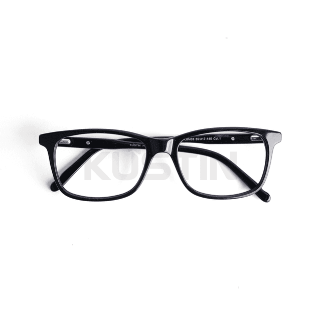 Kustin – SEOK | Frame Kacamata Square Elegan Unisex | Bisa Lensa Minus Plus Silinder