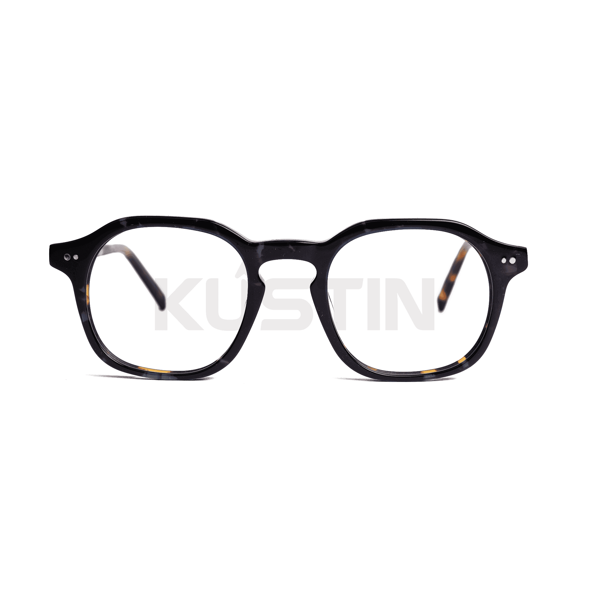 Kustin – SIRO | Frame Kacamata Square Unisex Stylish Elegan | Bisa Lensa Minus Plus Silinder